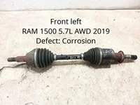Gebrauchtes Original RAM 68259567AA, P68259567AA, T4C11493A275 1500 Crew Cab Pickup (DT) 2019 Antriebswelle vorne links