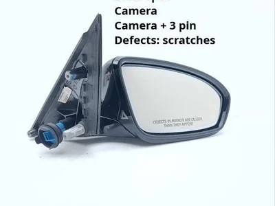 BMW F0153402, X0153102, A046412, 021016 5 (F10) 2014 Outside Mirror Right Kamera Blind spot Warning - Image 1