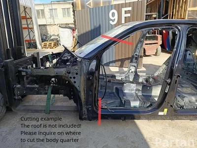 Porsche 9Y0803415C, 9Y0821167A, 9Y0821431, 9Y0805157, 4M0805531, 4M0805457C Cayenne 9Y0 9Y3 2019 Body quarter Left Front - Image 1