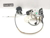 Porsche 7P5837016A, 7P5839885B, 4F0837059 CAYENNE (92A) 2015 Serrure de porte Right Front