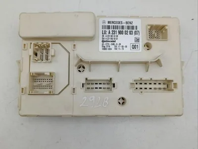 Mercedes-Benz A2319000203, A2319016100, A2319029201 SL (R231) 2013 Control unit for convertible roof controls - Image 1