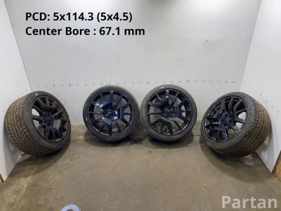 Maserati 231479, 231481, 228799 GRAN TURISMO 2008 Llantas de aleación R20 EJ 8.5 EJ 10.5 5x114.3 - Imagen 1