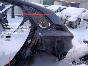 Bentley BENTAYGA 2017 Kėbulo ketvirtis kairysis galinis