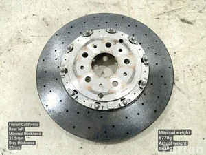 Ferrari 257102, 608041 California 2010 Bremsscheibe links hinten links hinten