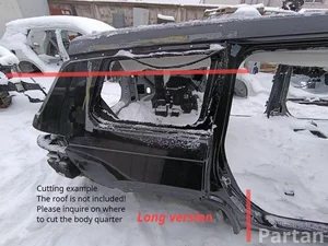 Jeep GRAND CHEROKEE V (WL) 2022 Kėbulo ketvirtis dešinysis galinis