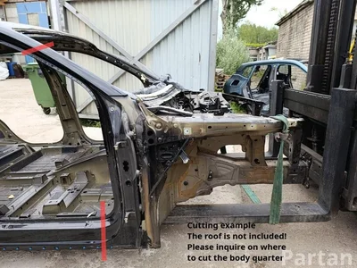 Audi 4KE.03.442, 4KE803106 / 4KE03442, 4KE803106 Q8 e-tron 2024 ćwiartka samochodowa z przodu po prawej - Zdjęcie 1