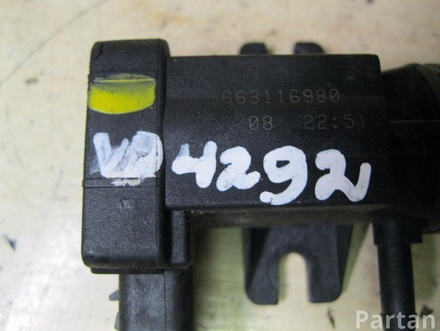 CITROËN 9663116980 C4 Picasso I (UD_) 2008 Fuel Pressure Regulator / Switch