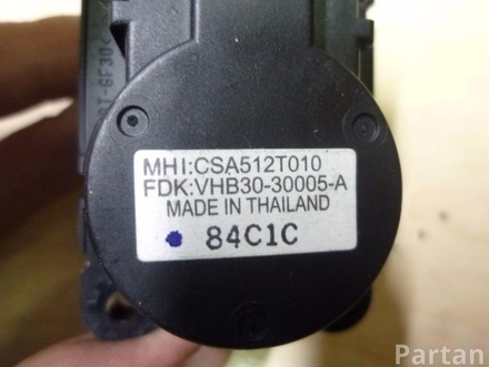 MITSUBISHI CSA512T010 OUTLANDER II (CW_W) 2009 Adjustment motor for regulating flap