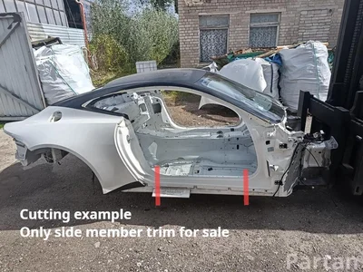 Aston Martin 111621, 612753 Vantage Coupe 2019 Side sill Right - Image 1