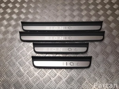 Hyundai 85873-KL500, 85887-KL500, 85877-KL500, 85883-KL500 / 85873KL500, 85887KL500, 85877KL500, 85883KL500 IONIQ 6 2025 Door Sill Trim Kit - Image 1