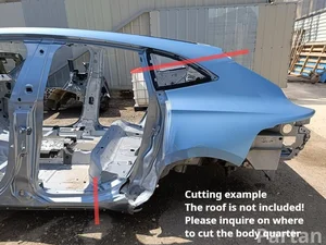 Aston Martin DBX 2021 Body quarter Left Rear