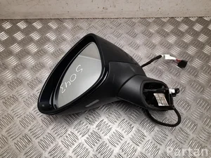 Porsche 7P5 858 499 CR, E1041338 / 7P5858499CR, E1041338 CAYENNE (92A) 2017 Išorinis veidrodėlis kairė elektrinis reguliavimas Posūkio signalas Apšvietimas po veidrodėliu