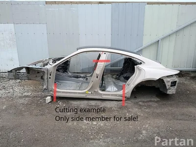 Porsche Taycan 2021 Schweller links - Bild 1