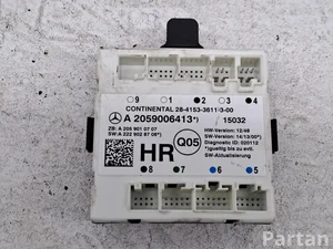 Mercedes-Benz A2059006413 KLASA C (W205) 2015 Sterownik drzwi z tyłu po prawej