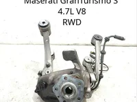 Gebrauchtes Original Maserati 3206581, 2100703, 264470, 002455000082 GRAN TURISMO 2012 Vorderer Radlagergehäuse komplett linke Seite