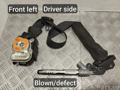 Aston Martin HY53-611B70-ADW, HY53611B70ADW, 309293210AB, 309006399A10 / HY53611B70ADW, HY53611B70ADW, 309293210AB, 309006399A10 DB11 (AM5) 2019 Ceinture de sécurité Left Front - Image 1