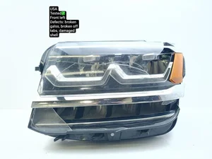 Volkswagen 3CN.941.035B / 3CN941035B ATLAS (CA1, CA2, CA3) 2018 Lampa przednia z lewej USA