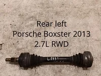 Porsche 981.332.024.50 / 98133202450 BOXSTER (981) 2013 Arbre de transmission Left Rear