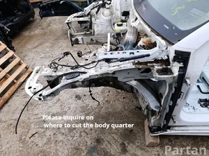 Porsche MACAN (95B) 2015 Karosserie viertel vorne links