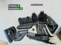 Audi 4KE.868.066, 4K0.963.557.J, 4K0.963.555.H, 4KE85703L / 4KE868066, 4K0963557J, 4K0963555H, 4KE85703L E-Tron 2019 Set siège Panneau de porte Accoudoir