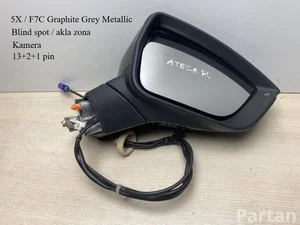 Cupra ATECA (KH7, KHP, KBP) 2022 Outside Mirror Right adjustment electric Turn signal Suround light Electric folding Kamera Blind spot Warning Heated