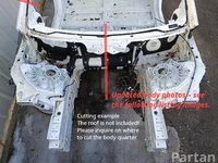 Mercedes-Benz A2976227200, A2976203200, A2976223400, A2976221600, A2976223200 EQS (V297) 2022 Cuarto cuerpo del coche Right Front