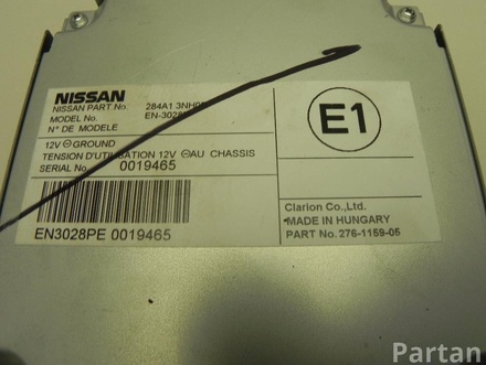 NISSAN 284A1 3NH0B / 284A13NH0B LEAF (ZE0) 2014 Control unit for camera