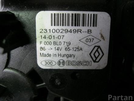 DACIA 231002949R SANDERO II 2014 Alternator