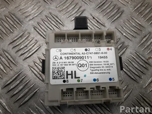 Mercedes-Benz A 167 900 90 11 / A1679009011 E-CLASS T-Model (S213) 2019 Control unit for door Left Rear