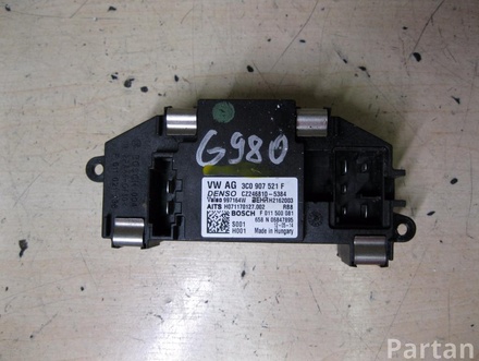 SKODA 3C0 907 521 F / 3C0907521F OCTAVIAII (1Z3) 2012 Resistor