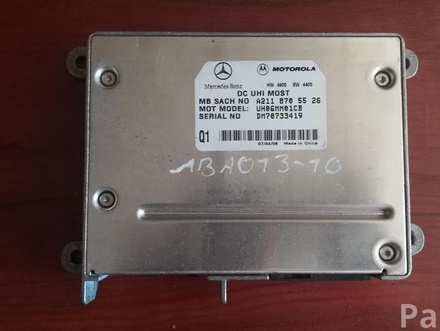 MERCEDES-BENZ A2118705526 E-CLASS (W211) 2007 Interface box (control unit 'bluetooth')