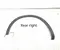 Maserati 670040323 LEVANTE 2017 Wheel arch trim moulding Right Rear - Image 1