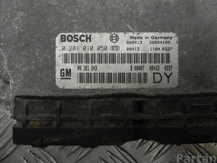 OPEL 09181243 ASTRA G Hatchback (F48_, F08_) 2000 Control unit for engine