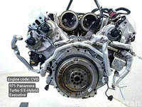 Porsche CVD, 971105266A, 971409019A, 0P2260885A PANAMERA (971) 2018 Komplettmotor