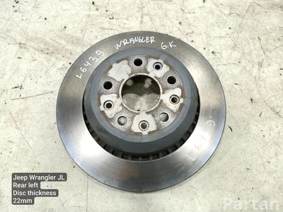 Jeep Wrangler JL 2021 Stabdžių diskas kairysis galinis - Paveiksliukas 1