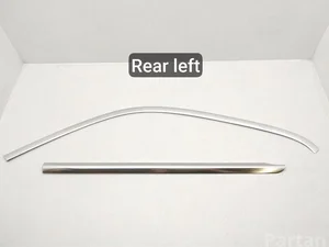 Mercedes-Benz A2476732100, A2476730100 EQB (X243) 2023 Décoration de cadre de verre porte