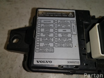 VOLVO 30889703 V40 Estate (VW) 1999 Fuse Box