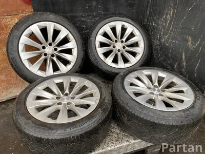 Tesla 1027244-00-A, 1027225-00-A / 102724400A, 102722500A MODEL X 2016 Jantes en alliage complect 5x114  R20 EJ 9.0 ET35 EJ 10.0 - Image 1