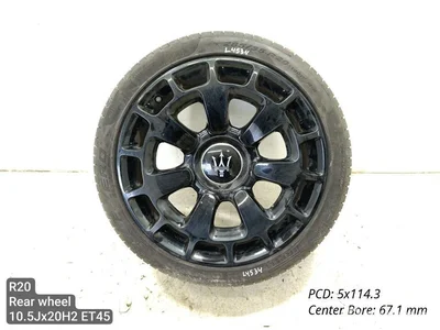 Maserati 670011858 QUATTROPORTE VI 2014 Felgi aluminiowe R20 ET45 EJ 10.5 5x114.3 - Zdjęcie 1