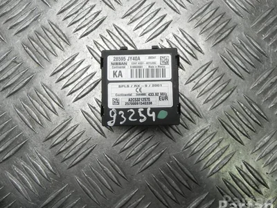 Renault 28595JY40A KOLEOS I (HY_) 2010 Unité de contrôle pour l'accès et l'autorisation de démarrage (kessy) - Image 1