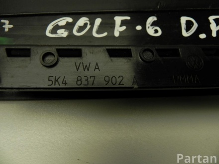 VW 5K4 837 902 A / 5K4837902A GOLF VI (5K1) 2009 Cover, column B, door Right