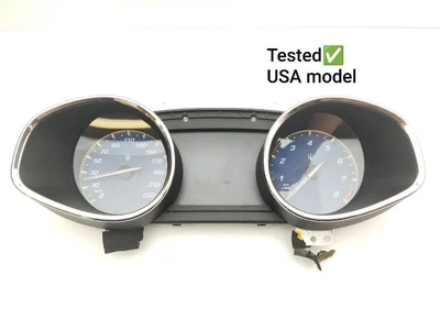 Maserati 670009147, 503010290307 QUATTROPORTE VI 2014 Tableau de bord mph - Image 1