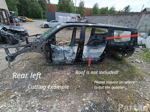 Jeep Wagoneer/ Wagoneer L WS 2022 Kėbulo ketvirtis kairysis galinis