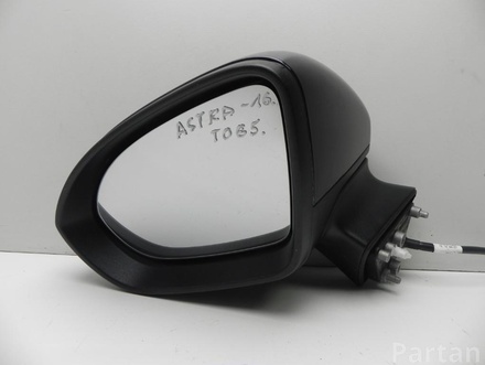 VAUXHALL 2116.6003, 2116.5101, E1 041397 / 21166003, 21165101, E1041397 ASTRA Mk VII (K) 2016 Outside Mirror Left adjustment electric Manually folding Heated