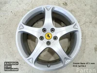 Ferrari 226000 California 2010 Alloy wheels R19 EJ 8.0 ET44 5x114.3