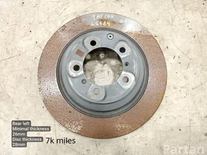 Porsche 9Y0615601B Taycan 2021 Bremsscheibe hinten links