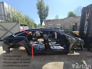 Mercedes-Benz EQS (V297) 2023 Cuarto cuerpo del coche Right Rear