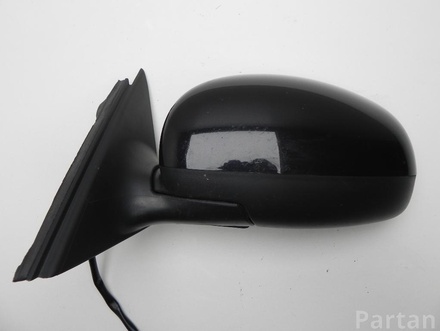 SKODA 5J0 857 933, 5J1 857 501 BF / 5J0857933, 5J1857501BF FABIA II (542) 2011 Outside Mirror Left adjustment electric Manually folding Heated