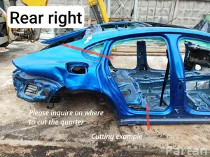 Porsche PANAMERA (971) 2017 Quart de corps Right Rear