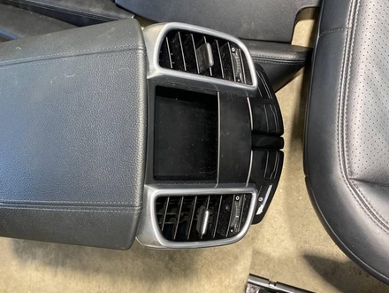 PORSCHE CAYENNE (92A) 2012 Set of seats  Door trim panel Armrest 